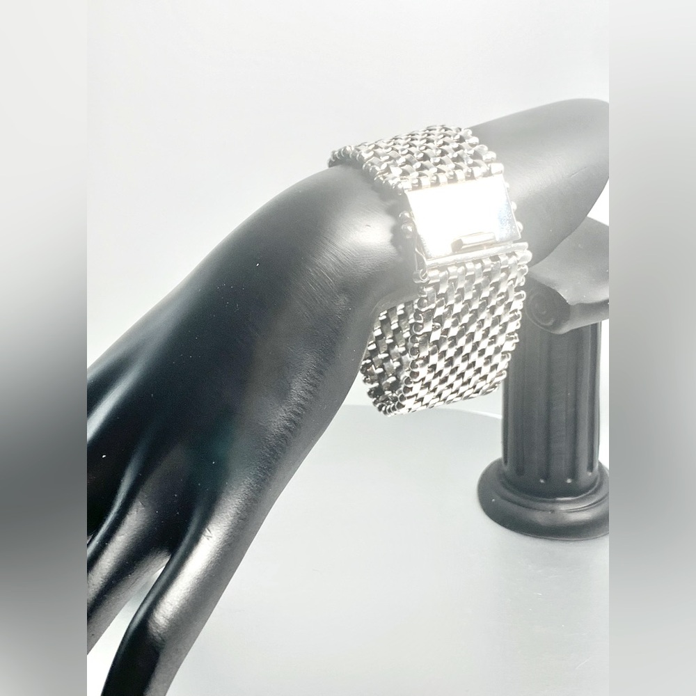Silpada Classic Silver Mesh Bracelet - Very Rare
